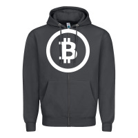 Smoke bitcoin Zipper Hoodie - artisFamous