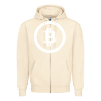 Sandshell bitcoin Zipper Hoodie - artisFamous