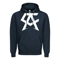 Navy CA - CANELO ALVAREZ Zipper Hoodie - artisFamous