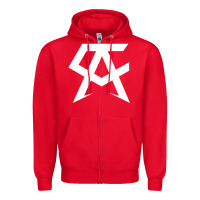 Red CA - CANELO ALVAREZ Zipper Hoodie - artisFamous