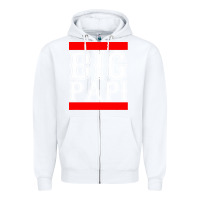 White big papi Zipper Hoodie - artisFamous