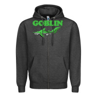 Charcoal Heather goblin shark t shirt   i love goblin shark shirt ugly animal Zipper Hoodie - artisFamous