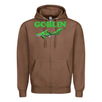 Chestnut goblin shark t shirt   i love goblin shark shirt ugly animal Zipper Hoodie - artisFamous