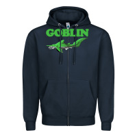 Navy goblin shark t shirt   i love goblin shark shirt ugly animal Zipper Hoodie - artisFamous