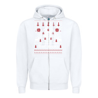 White hail santa ugly christmas sweater   sweatshirt Zipper Hoodie - artisFamous