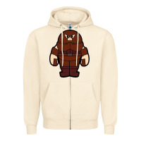 Sandshell juggernaut chibi Zipper Hoodie - artisFamous