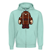 Seafoam juggernaut chibi Zipper Hoodie - artisFamous