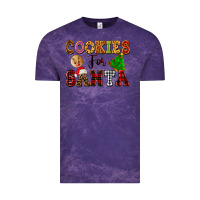 Cloud Purple cookies for santa Vintage Tee - FaDigitalArtStudio
