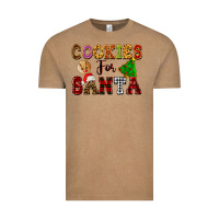 Vintage Coffee cookies for santa Vintage Tee - FaDigitalArtStudio