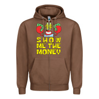 Mr Krabs Show Me The Money Zipper Hoodie | Teevron