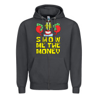 Smoke mr krabs show me the money Zipper Hoodie - artisFamous
