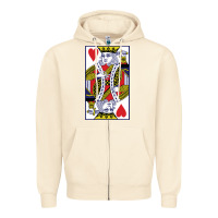 Sandshell king of hearts Zipper Hoodie - artisFamous