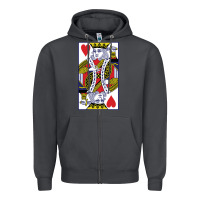 Smoke king of hearts Zipper Hoodie - artisFamous