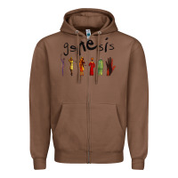 Chestnut GENESIS Zipper Hoodie - artisFamous