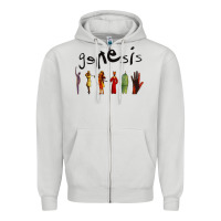 Dove Grey GENESIS Zipper Hoodie - artisFamous