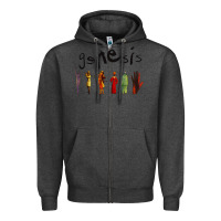 Charcoal Heather GENESIS Zipper Hoodie - artisFamous