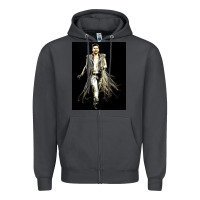 Smoke adam lambert 01 Zipper Hoodie - artisFamous