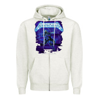 Oatmeal Heather blast the lightning Zipper Hoodie - artisFamous