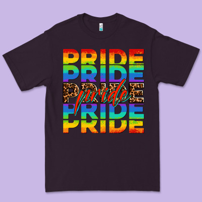 Pride Pride Pride Premium Tee Designed By Oliviacreatesart