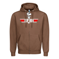 Chestnut top dog Zipper Hoodie - artisFamous