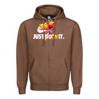 Chestnut pooh just pooh Zipper Hoodie - artisFamous