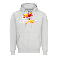 Dove Grey pooh just pooh Zipper Hoodie - artisFamous