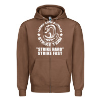 Chestnut farmington strike team Zipper Hoodie - artisFamous