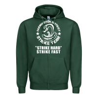 Sports Green farmington strike team Zipper Hoodie - artisFamous
