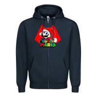 Navy All I Want for Christmas Is You Zipper Hoodie - artisFamous