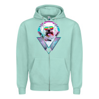 Bichons Frise Dog Vintage Zipper Hoodie | Teevron