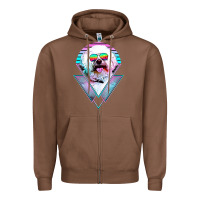 Chestnut bichons frise dog vintage Zipper Hoodie - artisFamous