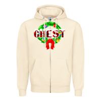Sandshell chest nuts Zipper Hoodie - artisFamous