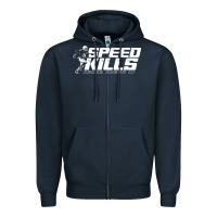 Navy henry ruggs speed kills Zipper Hoodie - artisFamous