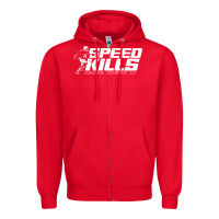 Red henry ruggs speed kills Zipper Hoodie - artisFamous