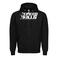 Black henry ruggs speed kills Zipper Hoodie - artisFamous