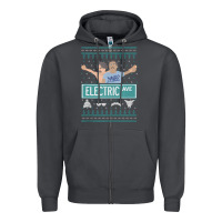 Smoke pardon my take electric avenue ugly christmas sweater Zipper Hoodie - artisFamous