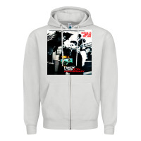 Dove Grey NEWS KIDS ON THE BLOCK Zipper Hoodie - artisFamous