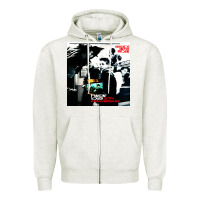 Oatmeal Heather NEWS KIDS ON THE BLOCK Zipper Hoodie - artisFamous