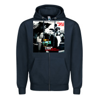 Navy NEWS KIDS ON THE BLOCK Zipper Hoodie - artisFamous