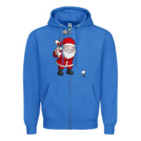 True Royal santa claus golf christmas golfer golfing gift Zipper Hoodie - artisFamous