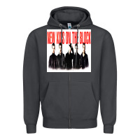 Smoke NEWS KIDS ON THE BLOCK Zipper Hoodie - artisFamous
