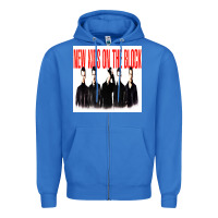 True Royal NEWS KIDS ON THE BLOCK Zipper Hoodie - artisFamous