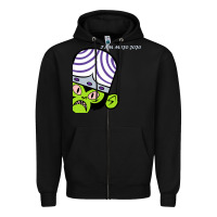 Black i am mojo jojo Zipper Hoodie - artisFamous