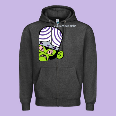 I Am Mojo Jojo Zipper Hoodie Designed By Artisfamous