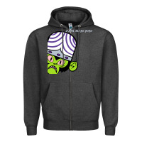 Charcoal Heather i am mojo jojo Zipper Hoodie - artisFamous