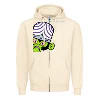 Sandshell i am mojo jojo Zipper Hoodie - artisFamous
