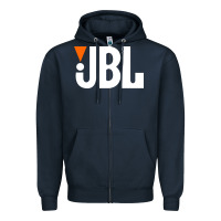 Navy jbl classic Zipper Hoodie - artisFamous