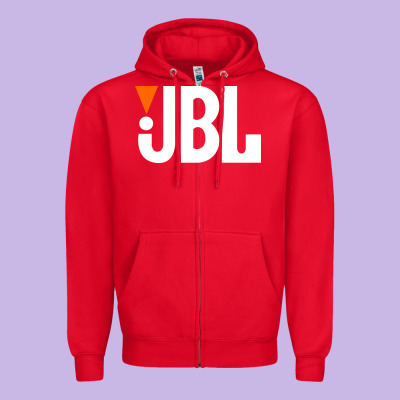 Jbl Classic Zipper Hoodie Designed By Artisfamous