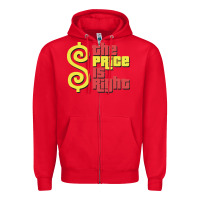 Red price is right classic Zipper Hoodie - artisFamous