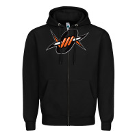 Black outllaws denver lacrosse Zipper Hoodie - artisFamous